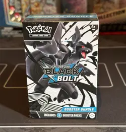 Pokemon TCG Scarlet & Violet - Black Bolt Booster Bundle - Sealed - Image 1