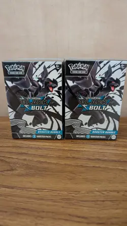 2 X Pokemon TCG Scarlet & Violet: Black Bolt Booster Bundle (New & Sealed) - Image 1