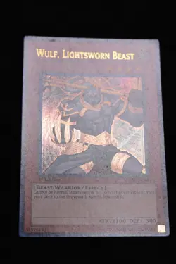 Wulf, Lightsworn Beast 1st Edition LCGX-EN248 LP Ultra Rare Holo Yugioh Card - Image 2