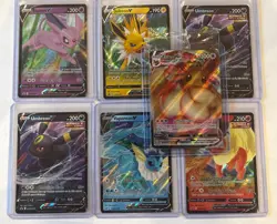 Pokemon TCG 7 Card Eevee promo Lot - Image 1