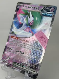 Iron Valiant EX 089/182 - Paradox Rift - Double Rare - Pokemon Card TCG - NM/M! - Image 1