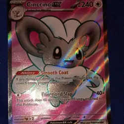 Pokemon TCG Cinccino EX Holo Stage 1 Pokemon Card 240 HP English Standard Size - Image 1