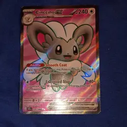 Pokemon TCG Cinccino EX Holo Stage 1 Pokemon Card 240 HP English Standard Size - Image 3