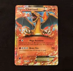 2014 Charizard EX Black Star Promo XY17 Full Art LP - ungraded Pokemon Card - Image 1