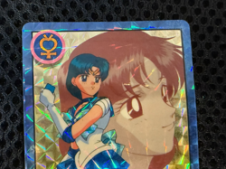 Sailor Moon Cards TCG No.010 Sailor Mercury Made in Japan Bandai 1993 - Image 3