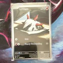 Pokemon TCG 10-Card Holo Full Art Lot English Larvesta Duosion Magneton + - Image 1