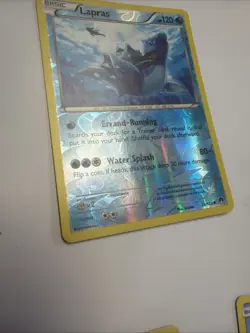 Pokemon TCG Card 2016 XY BREAKpoint - Lapras 28/122 Reverse Holo MP+ - Image 4
