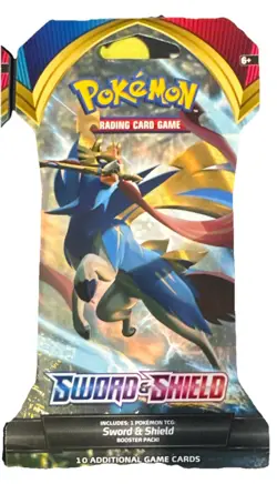 1 Sword and Shield Sleeved Booster Pack - Base Set - New/Sealed - Pokemon Cards - Image 5