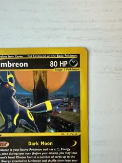 Umbreon Aquapolis 41/147 Rare Non-Holo Pokemon Card English 2002 - Image 4