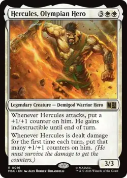 ~ Hatut Zeraze Strike Force ~ NM ~ Commander: Marvel Super Heroes ~ MTG ~ - Image 1