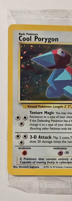 Pokemon TCG Card - Cool Porygon Promo Black Star #15 (NEW, SEALED!!) - Image 3