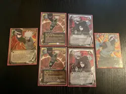 6 Naruto Cards - Kakashi Hatake Cards Tactic Promo Foil P CCG - Image 1