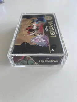 Disney Lorcana TCG The First Chapter Booster Box New & Sealed With Acrylic Case - Image 3