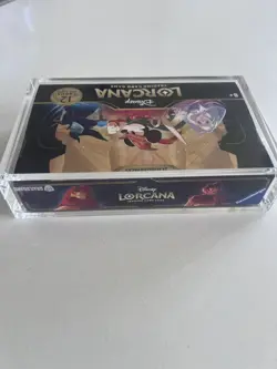 Disney Lorcana TCG The First Chapter Booster Box New & Sealed With Acrylic Case - Image 4