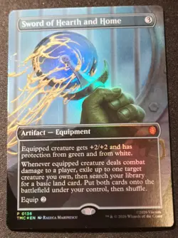 Sword Of Hearth And Home - Foil - Borderless - TMC - MTG - EN - NM - 0136 - Image 1
