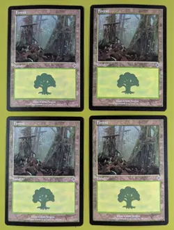 Forest (350) x4 Invasion 4x Magic the Gathering MTG - Image 1