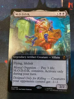 MTG Marvel Super Heroes MODOK Extended Art - Image 1