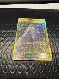 Pokemon Mt. Coronet Trainer SV89/SV94 Gold Hyper Rare Hidden Fates - Image 1