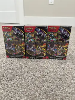 LOT OF 3 Pokemon Pitch Black Booster Bundle Sealed - Image 1