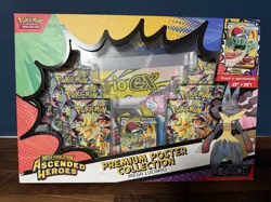 Pokemon TCG Ascended Heroes Mega Lucario Premium Poster Collection SEALED✅ - Image 1