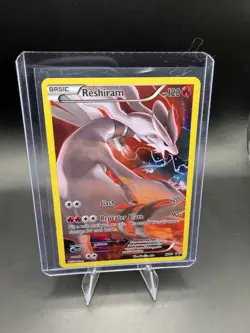 Pokemon Reshiram XY74 Black Star Promo Holo Rare English LP - Image 1