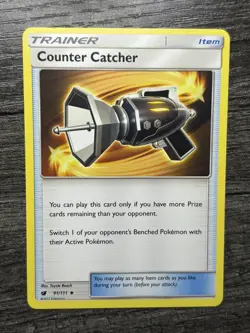 Counter Catcher 91/111 SM: Crimson Invasion Uncommon Pokemon TCG NM - Image 1