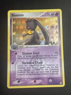 Pokemon Banette 1/101 EX Hidden Legends Reverse Holo Rare 70 HP Shadow Steal - Image 1