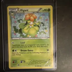 Pokemon Lilligant Black & White BW49 Holo Promo 90HP English 2012 Naoki Saito - Image 1