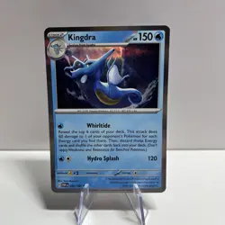 Pokemon TCG: Kingdra 032/182 Rare Holo - Paradox Rift - Image 1