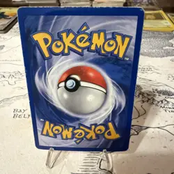 Pokemon TCG Machamp Holo Rare Base Set 1st Edition German language Raw MP - Image 2