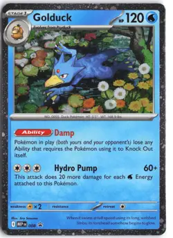 Golduck 008 Holo Promo ME: Mega Evolution Promo Pokemon NM - Image 1