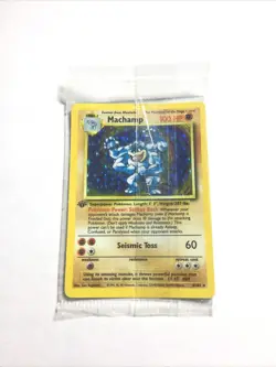 MACHAMP - 8/102 - FACTORY SEALED - Base Set - Holo - Pokemon Card - NM - Image 1