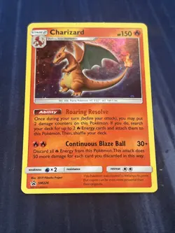 Pokemon TCG Sun and Moon Charizard SM226 Black Star Promo Holo - Image 2