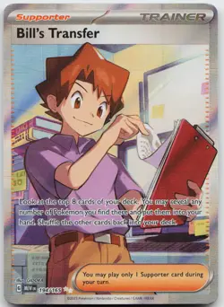 Bill's Transfer 194/165 Ultra Rare 151 Holo Near Mint - Image 1