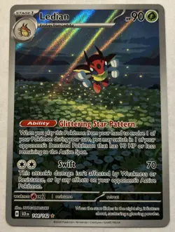 Ledian - 144/142 - Pokemon Illustration Rare Full Art - Stellar Crown - unplayed - Image 1