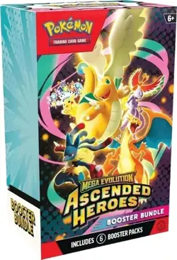 Pokemon TCG: Ascended Heroes Booster Bundle (Lot of 4) (SEALED/NEW) - Image 1