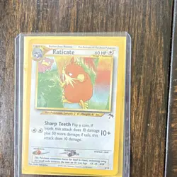 Pokemon Southern Islands Raticate 06/18 Promo Regular 60 HP English - Image 5