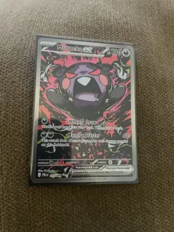 Pokemon TCG Morpeko ex 117/084 Paldean Fates Full Art Holo Double Rare - Image 2
