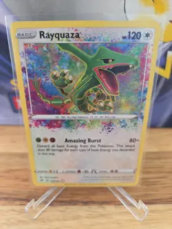 Pokemon TCG Vivid Voltage Rayquaza Amazing Rare Holo 138/185 SWSH - Image 3