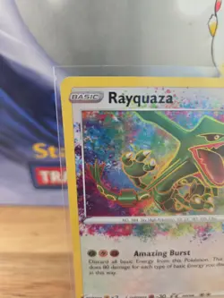 Pokemon TCG Vivid Voltage Rayquaza Amazing Rare Holo 138/185 SWSH - Image 4