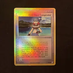 Pokemon TCG Team Aqua Conspirator 77/95 Reverse Holo Uncommon NM/LP - Image 1