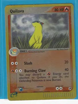 Pokemon Sandstorm "Quilava" 51/100 Reverse Holo X1 - Image 1