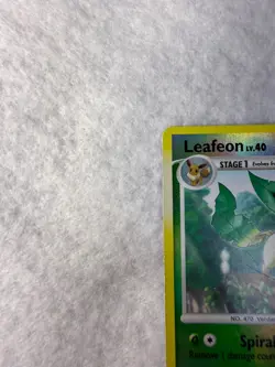 Pokemon TCG Leafeon 24/100 [Platinum] Burger King Promos NM (rare) Stamped 2008 - Image 4