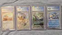 POKEMON SEALED COLLECTION LOT - 151/Prismatic Evolutions/BB WF/ 18 PSA CGC Cards - Image 2
