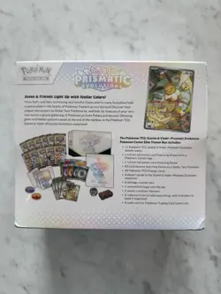 Pokemon Center PC Scarlet & Violet Prismatic Evolutions ETB Elite Trainer Box - Image 5