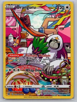 Oranguru TG12/TG30 Holo Brilliant Stars Trainer Gallery Pokemon Holo NM - Image 1