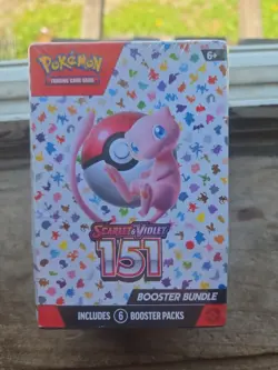 Pokemon TCG Scarlet & Violet 151 Booster Bundle Sealed New (6 packs) - Image 1