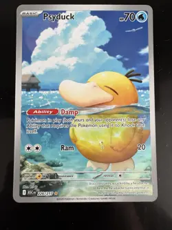 Pokemon TCG Psyduck Illustration rare 226/217 Ascended Heroes NM+++ - Image 1