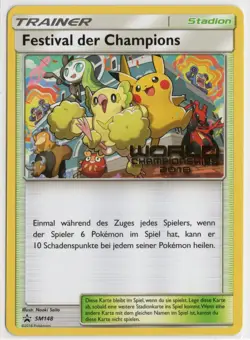 Pokemon GERMAN Champions Festival (Festival der Champions) SM148 Worlds 2018 LP - Image 1
