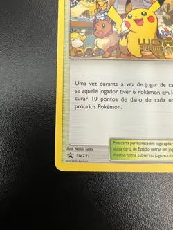 Pokemon PORTUGUESE Champions Festival SM231 World Championships 2019 Promo LP - Image 5